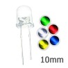 Diodo LED 10mm (transparente) Luz de Color