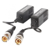 Transceptor balun pasivo con conector BNC con cable