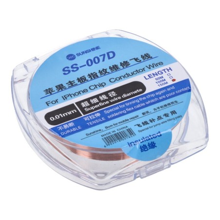 Hilo de cobre de 0.01mm SS-007D