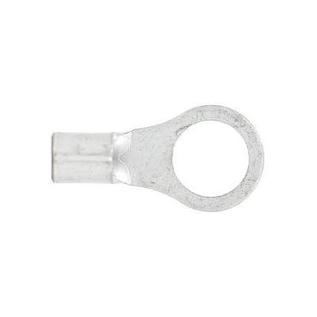 Terminal de latón tipo ojillo, 3/8" Calibre 18 - 22