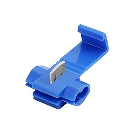 Conector de cable para empalme rápido azul