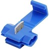 Conector de cable para empalme rápido azul