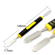 Palita metalica doble, con...