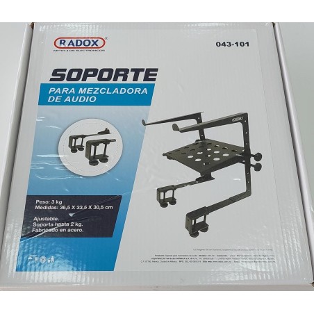 Soporte para mezcladora de audio