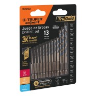 Juego de 13 brocas HSS...