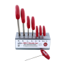 Kit de 8 manerales T hexagonales metricos Wiha