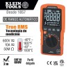 Multímetro digital delgado, de rango automático con TRMS, 600 V, temperatura Klein Tools