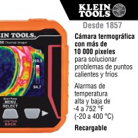 Cámara de imagen térmica Klein Tools