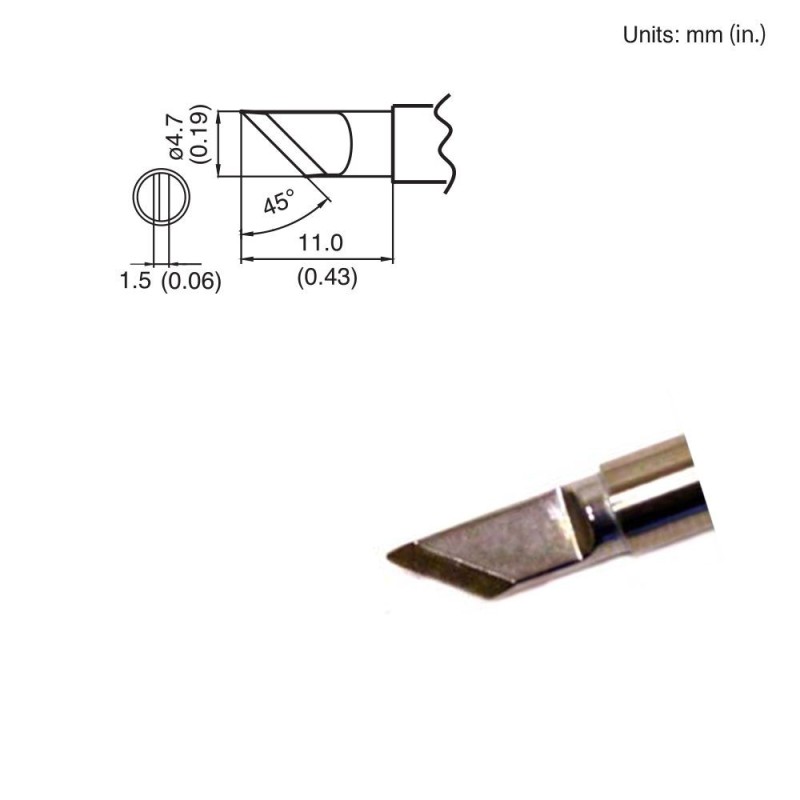 Punta para cautin Hakko T15-KL