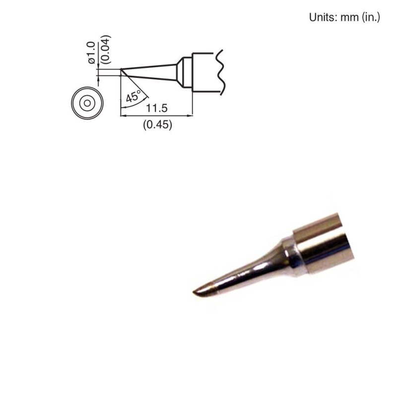 Punta para cautín Hakko T15-BC1