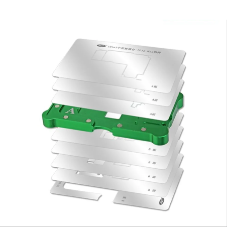 Kit de para reballing de interposer de iPhone X-12