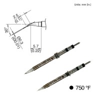 Punta curva Hakko T38-02J...
