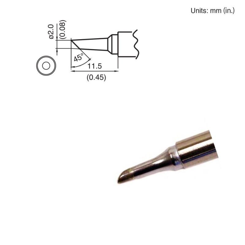 Punta para cautín Hakko T15-BC2