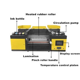 Máquina de impresión UV DTF