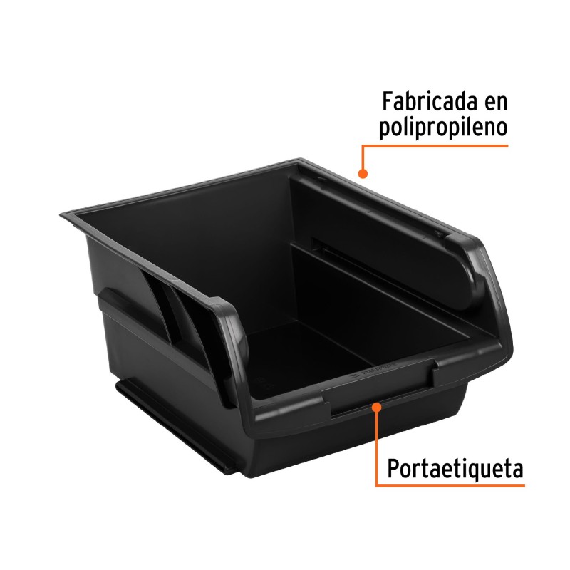 Gaveta apilable de plástico 25x17x11 cm