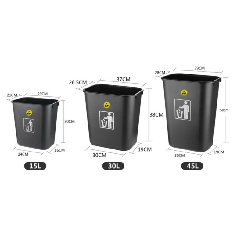 Bote de basura ESD 15L