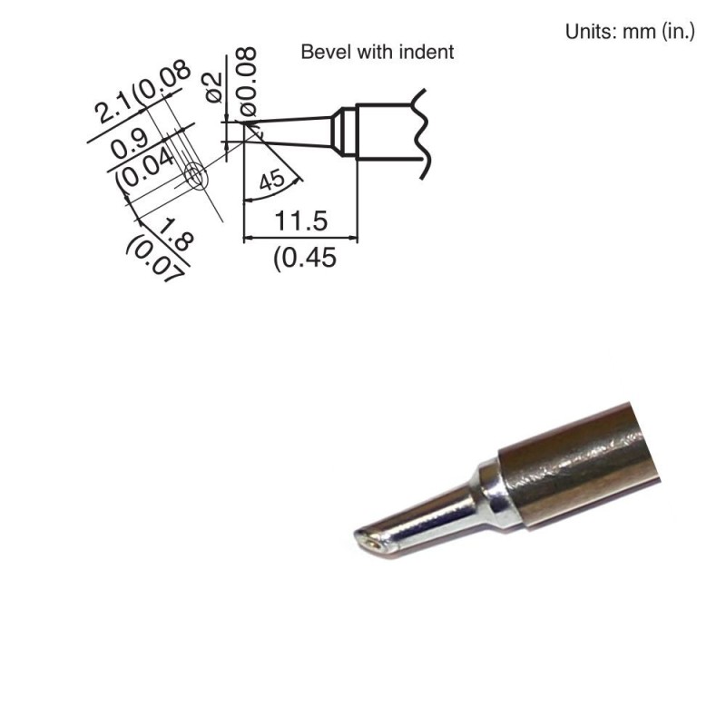 Punta para cautín Hakko T15-BCM2