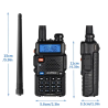 Radio Walkie talkie de dos vias UV-5R