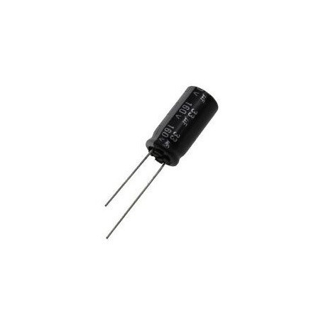 Capacitor electrolítico 33µF 160V
