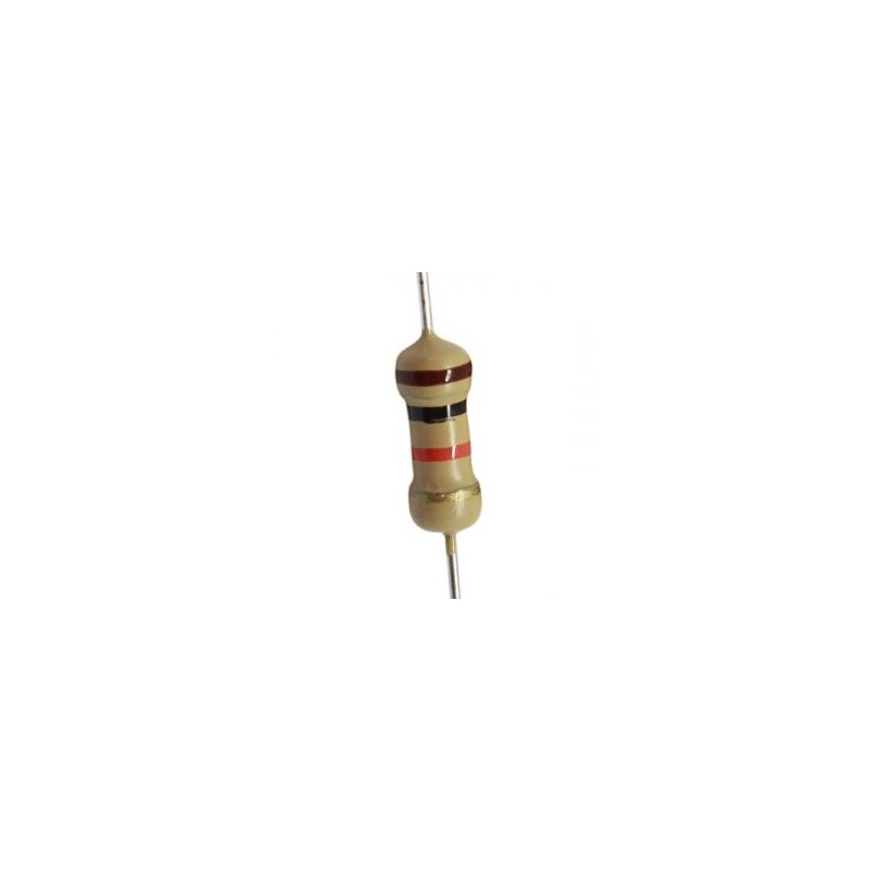 Resistencia de 220Ω a 1/2W