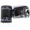 Capacitor electrolítico 470µF 160V