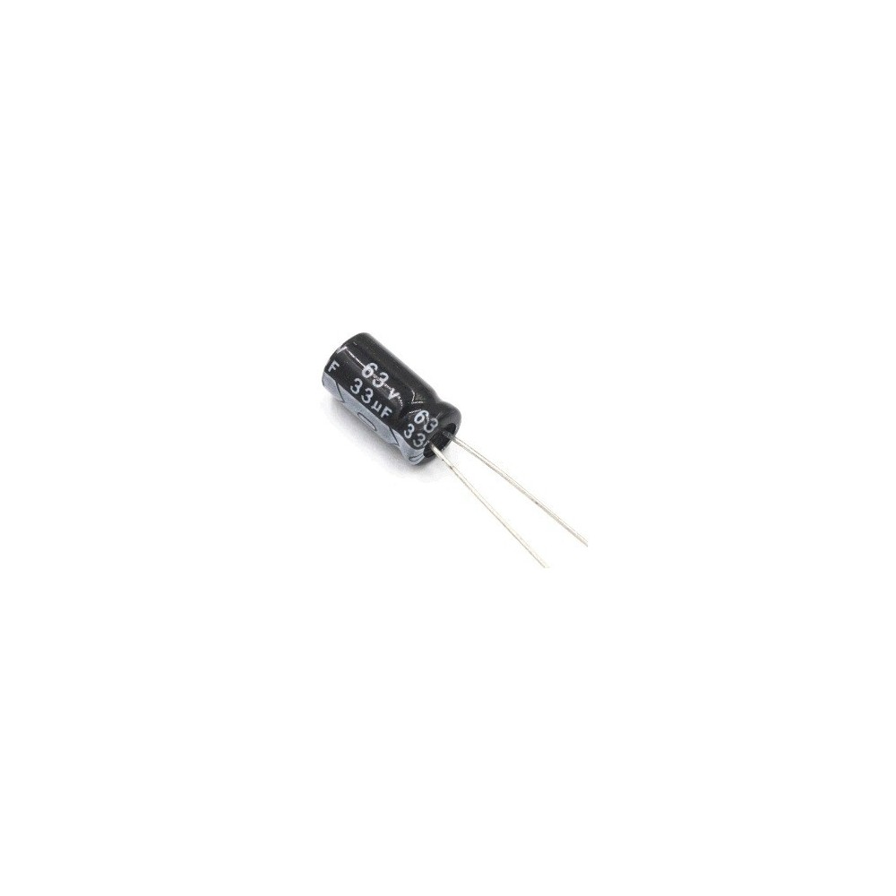 Capacitor electrolítico 33µF 63V