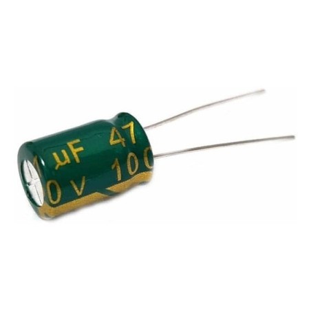Capacitor electrolítico 4.7µF 100V