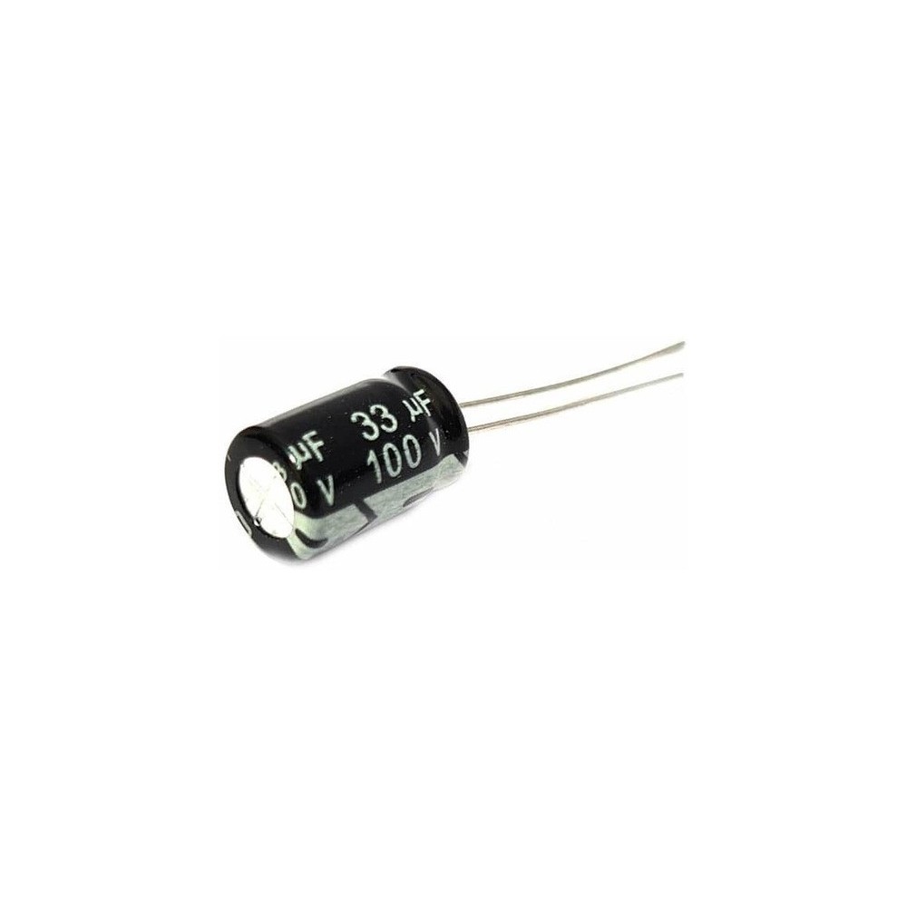 Capacitor electrolítico 3.3µF 100V