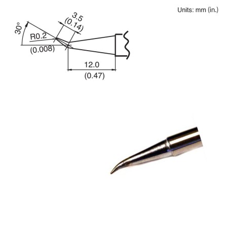 Punta para cautín Hakko T15-J02