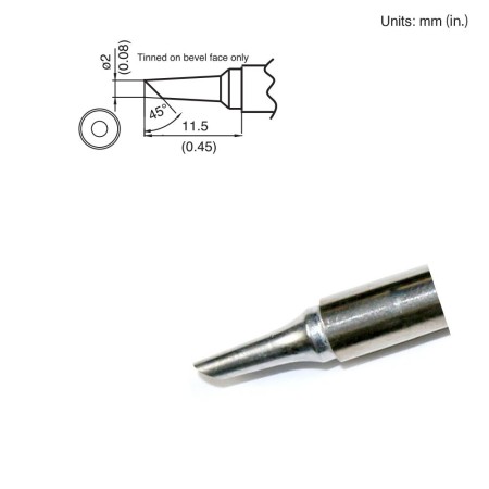 Punta para cautín Hakko T15-BCF2