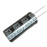 Capacitor electrolítico 330µF 250V