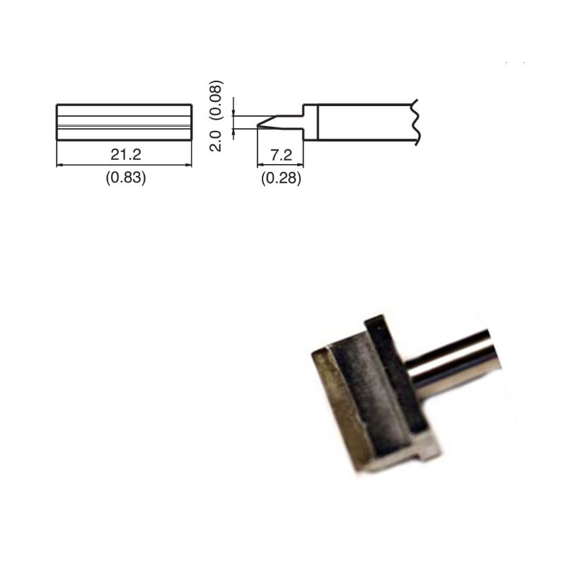 Punta para cautín Hakko T15-1403