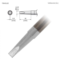 Punta de cincel Hakko T39-DL32.