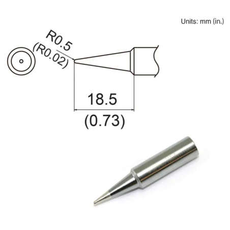 Punta cónica Hakko T19-B.