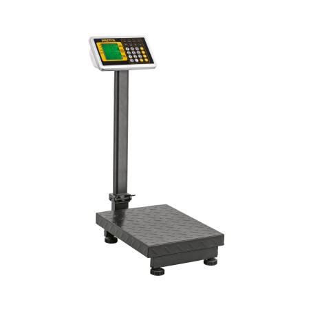 Báscula electrónica de plataforma, plegable, 100 kg.