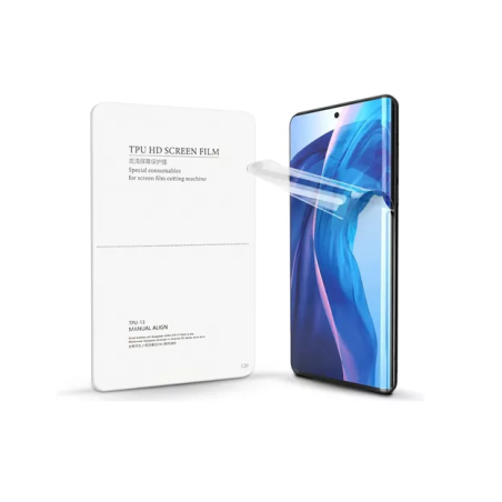 Paquete de 50 micas protectoras de hidrogel Brillante (HD)