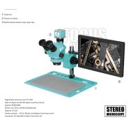 Microscopio Trinocular con...