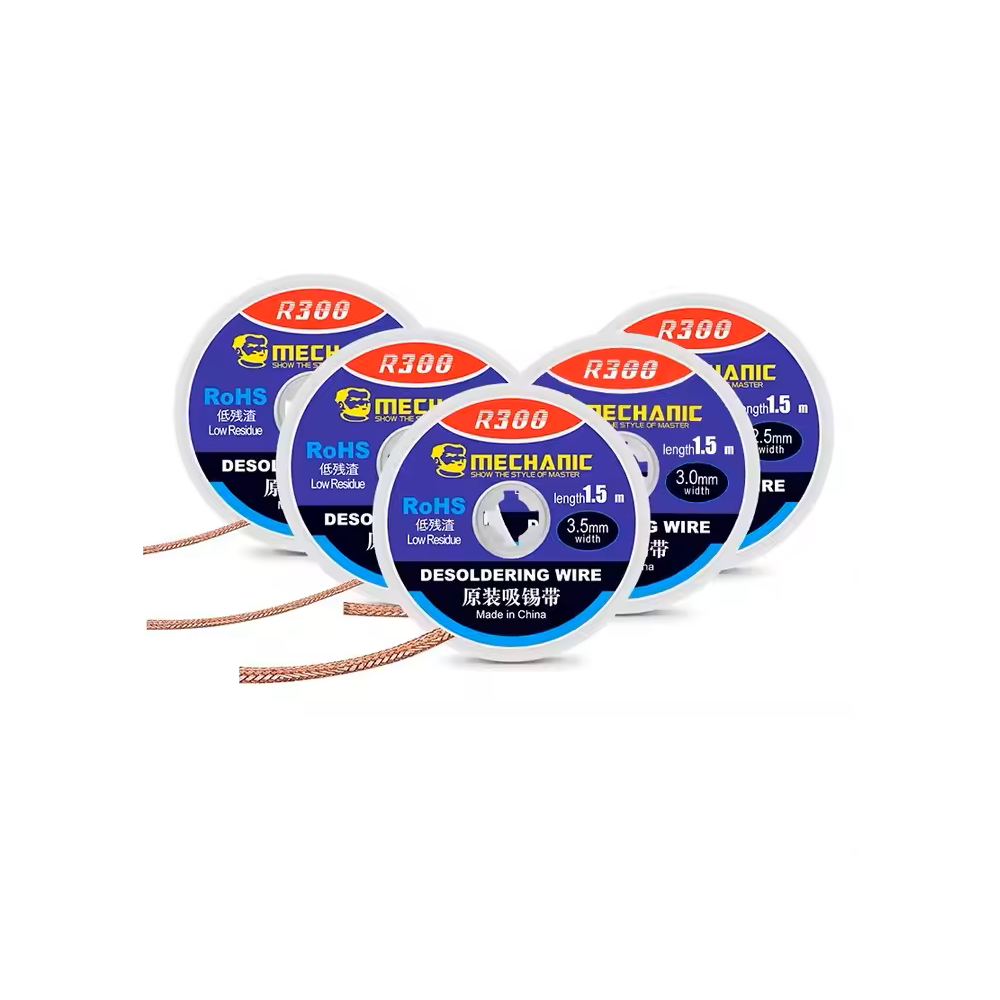 Malla para desoldar (solder wick) Mechanic R300