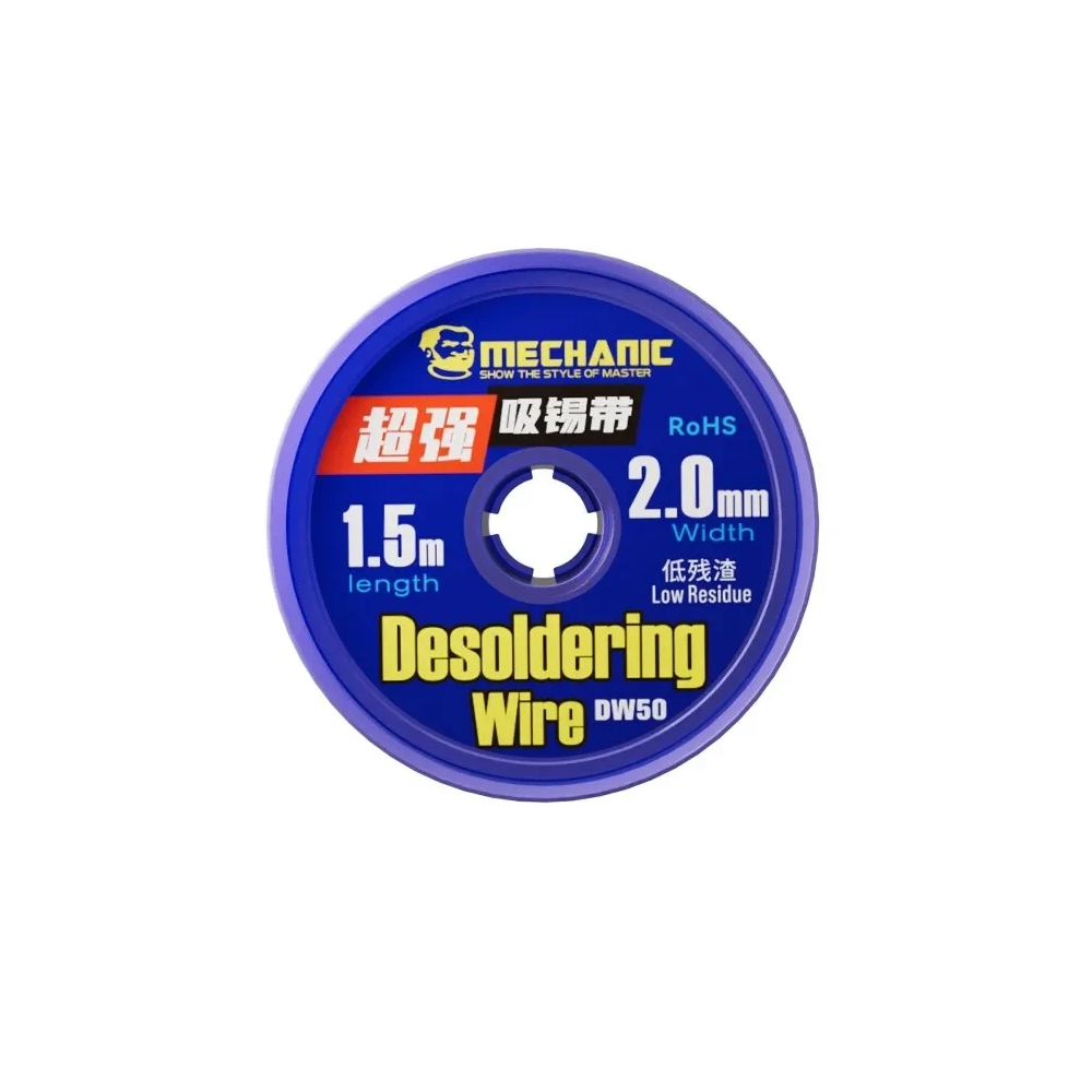 Malla para desoldar (solder wick) Super DW50