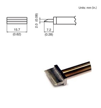 Punta de espatula Hakko T15-1402