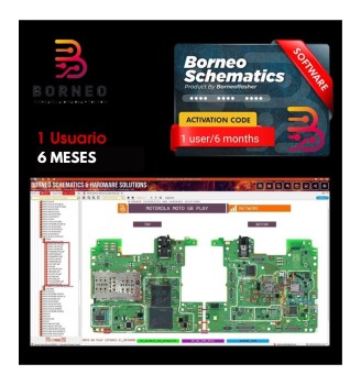 Activación Borneo Schematics 6 meses