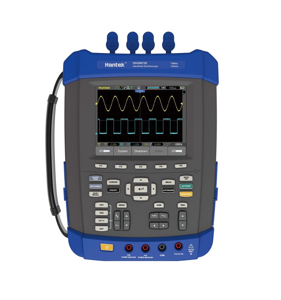 Osciloscopio portátil Hantek DSO8202E