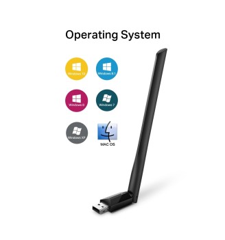 Adaptador USB WiFi TP-Link Archer T2U Plus AC600