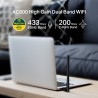 Adaptador USB WiFi TP-Link Archer T2U Plus AC600