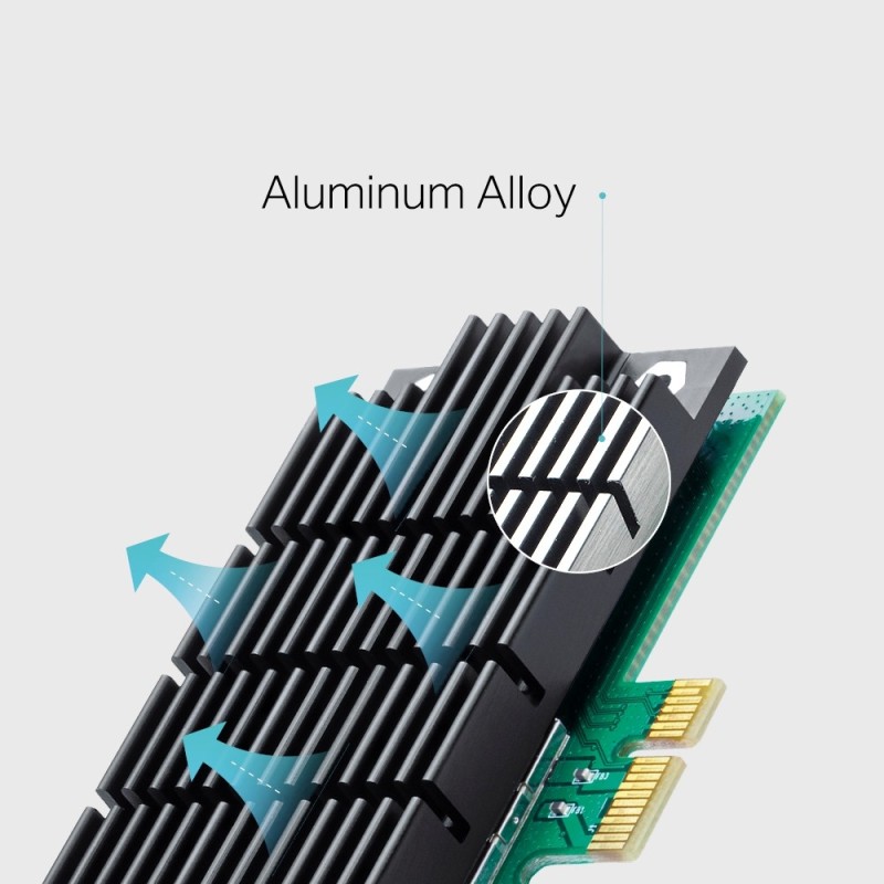 Adaptador PCI Express inalámbrico de doble banda AC1200