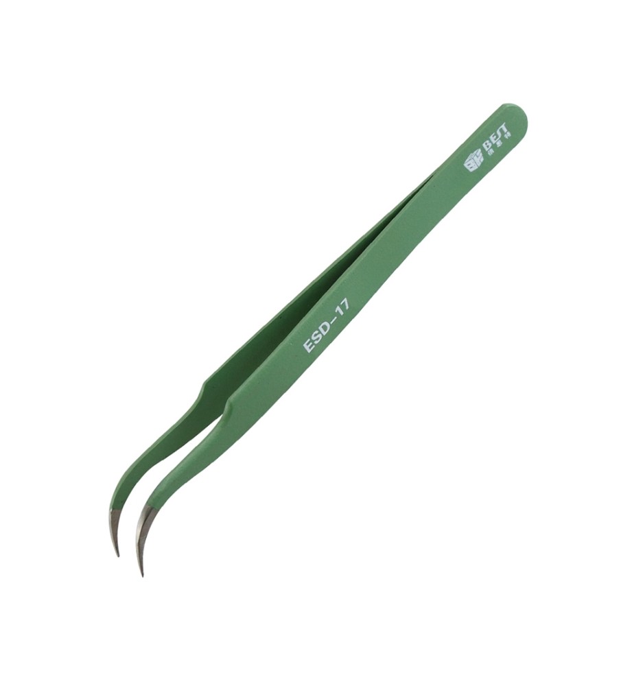 Tweezers ESD-17 Green