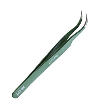 Tweezers ESD-17 Green