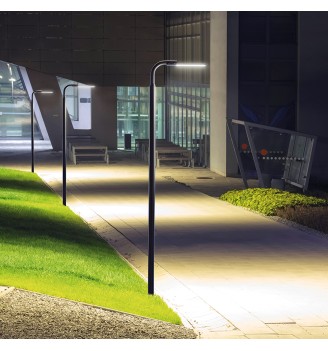 Luminario suburbano LED de 100W