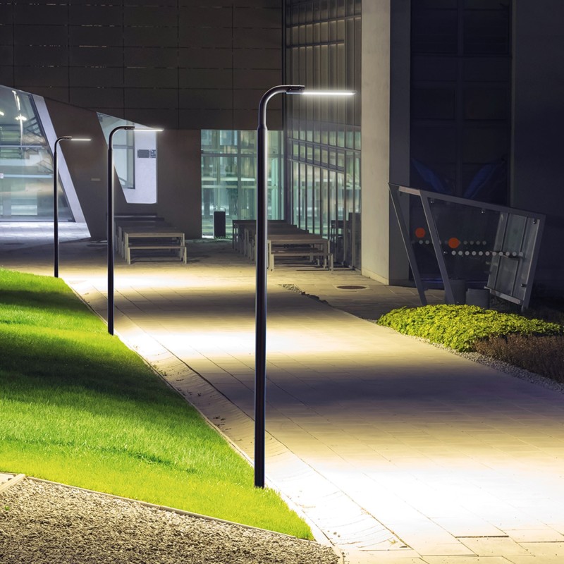 Luminario suburbano LED de 100W