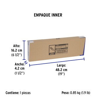 Luminario suburbano LED de 100W